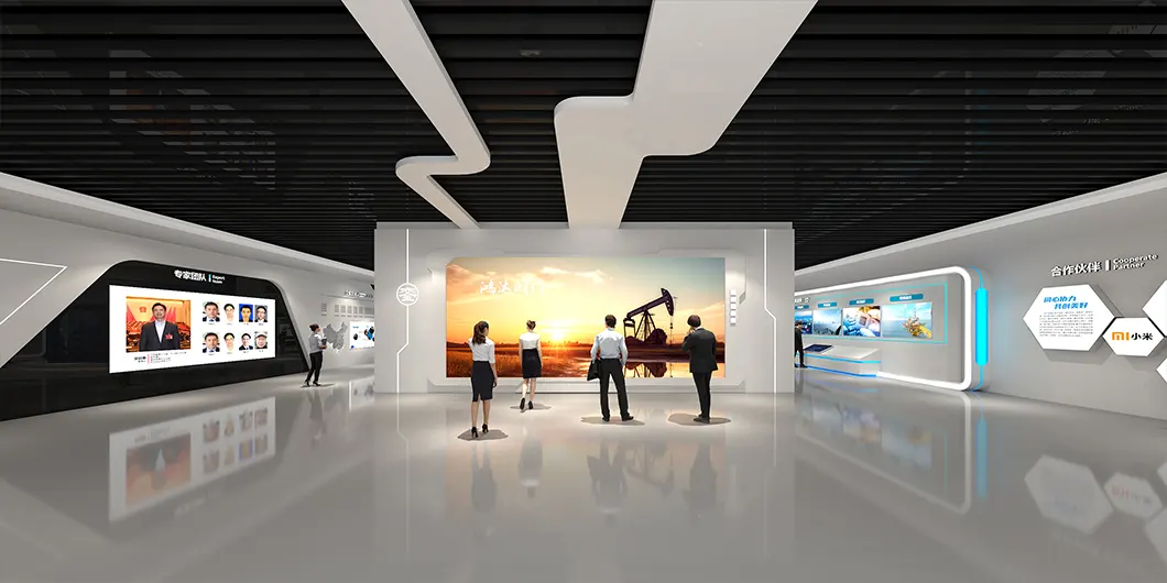 阜宁鸿达阀门展厅设计
