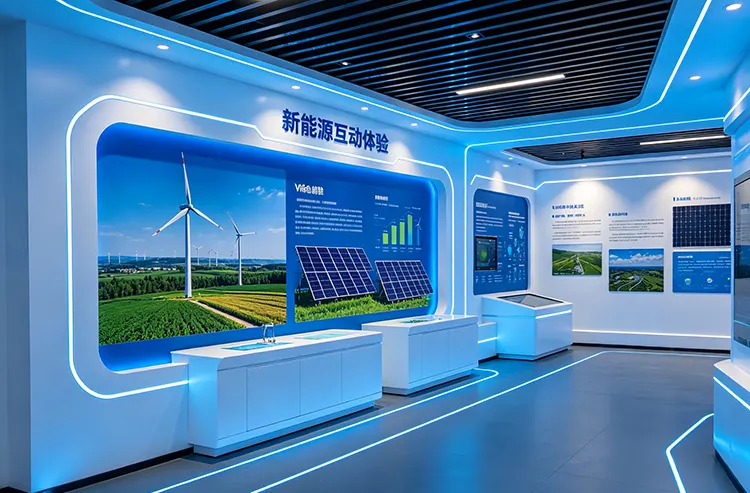 新能源企业展示空间设计