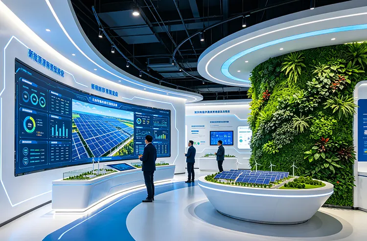 新能源企业展示空间设计